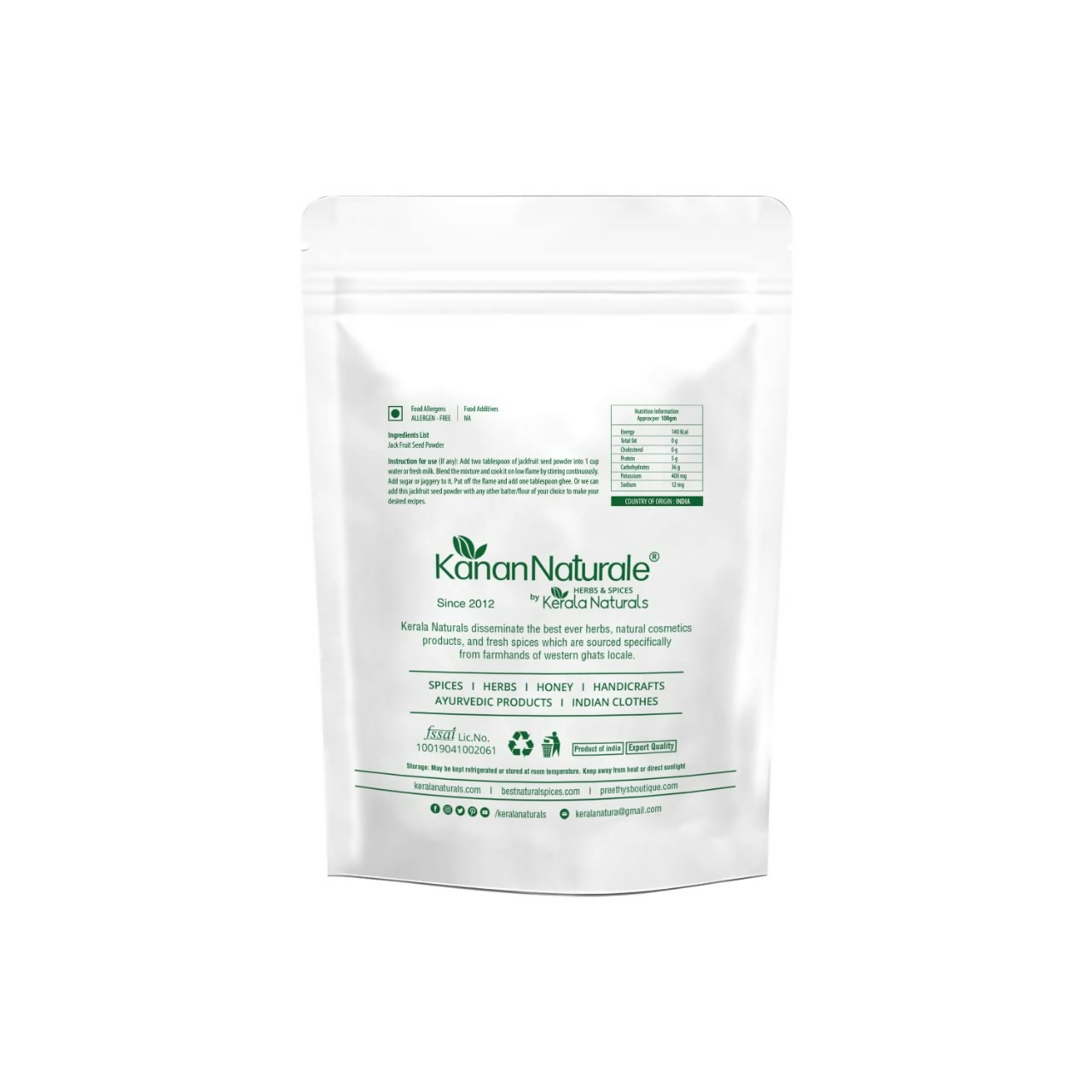 Kanan Naturale Jack Fruit Seed Powder