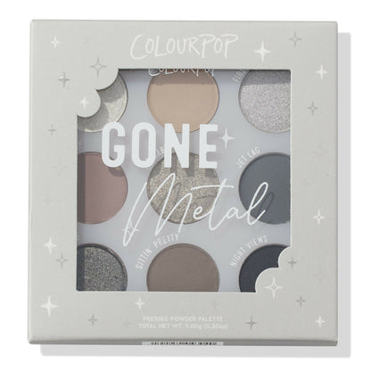 ColourPop 9pan Pressed Powder Palette - Gone Metal