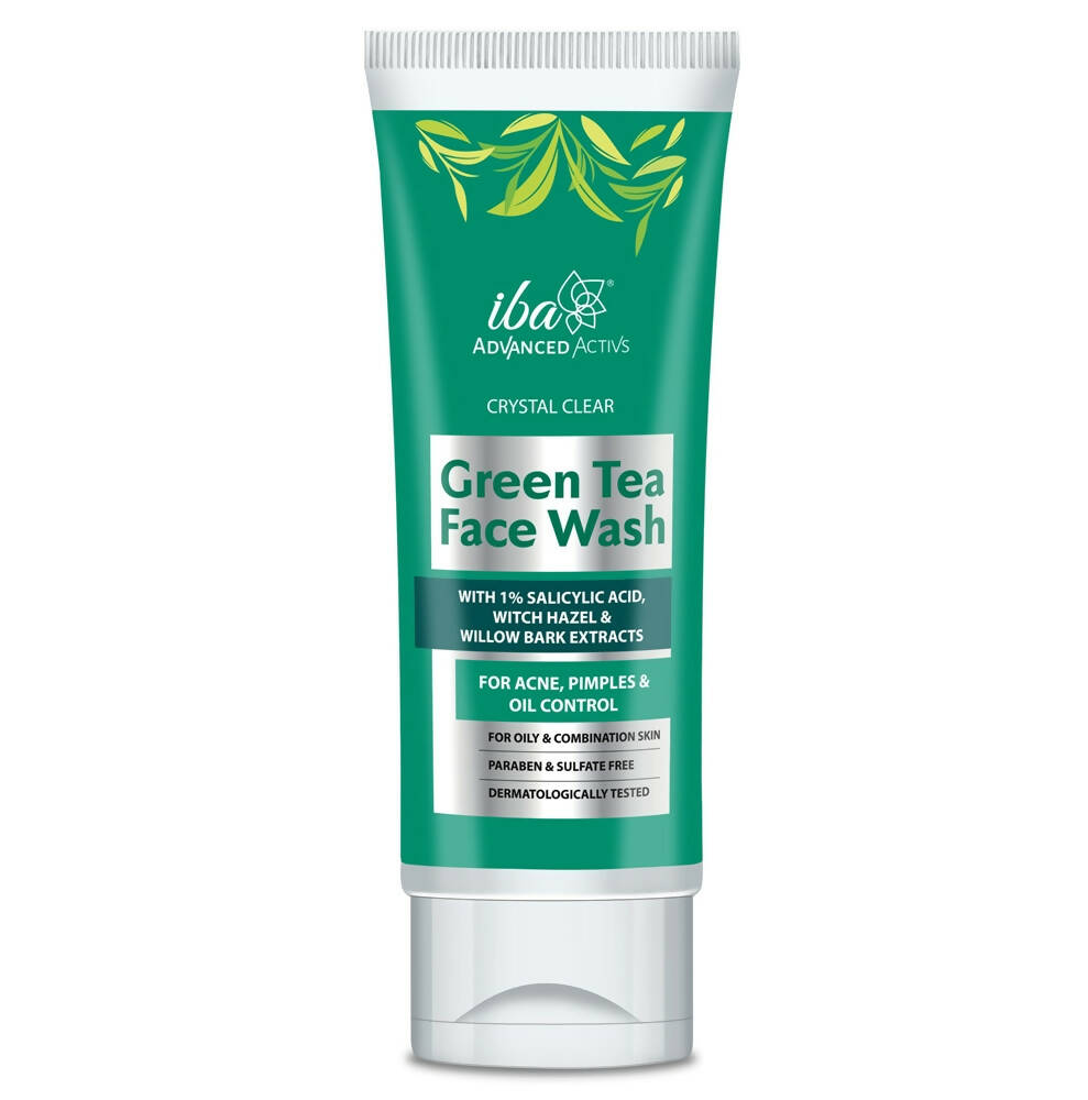 Iba Advanced Activs Crystal Clear Green Tea Face Wash