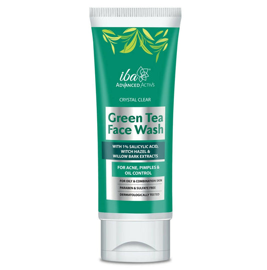Iba Advanced Activs Crystal Clear Green Tea Face Wash