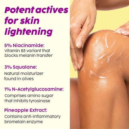 PLIX The Plant Fix Pineapple 5% Niacinamide Bright Polishing Cream For Neck, Knees & Elbows