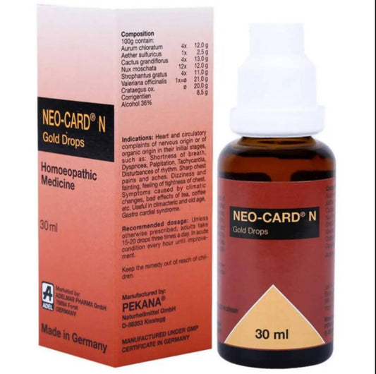 Buy Adel Homeopathy Neo-Card N Gold Drop from DrMediCart, Ship from India to USA