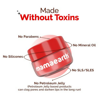 Mamaearth Cherry Moisture Therapy Lip Balm with Cherry & Vitamin E For Dry & Chapped Lips