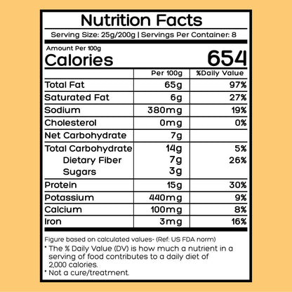 D-Alive Activated/Sprouted Walnuts - Mildly Salted - Drmedicart
