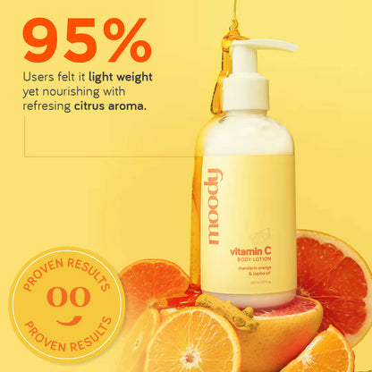 Moody Vitamin C Body Lotion with Mandarin Orange & Jojoba Oil