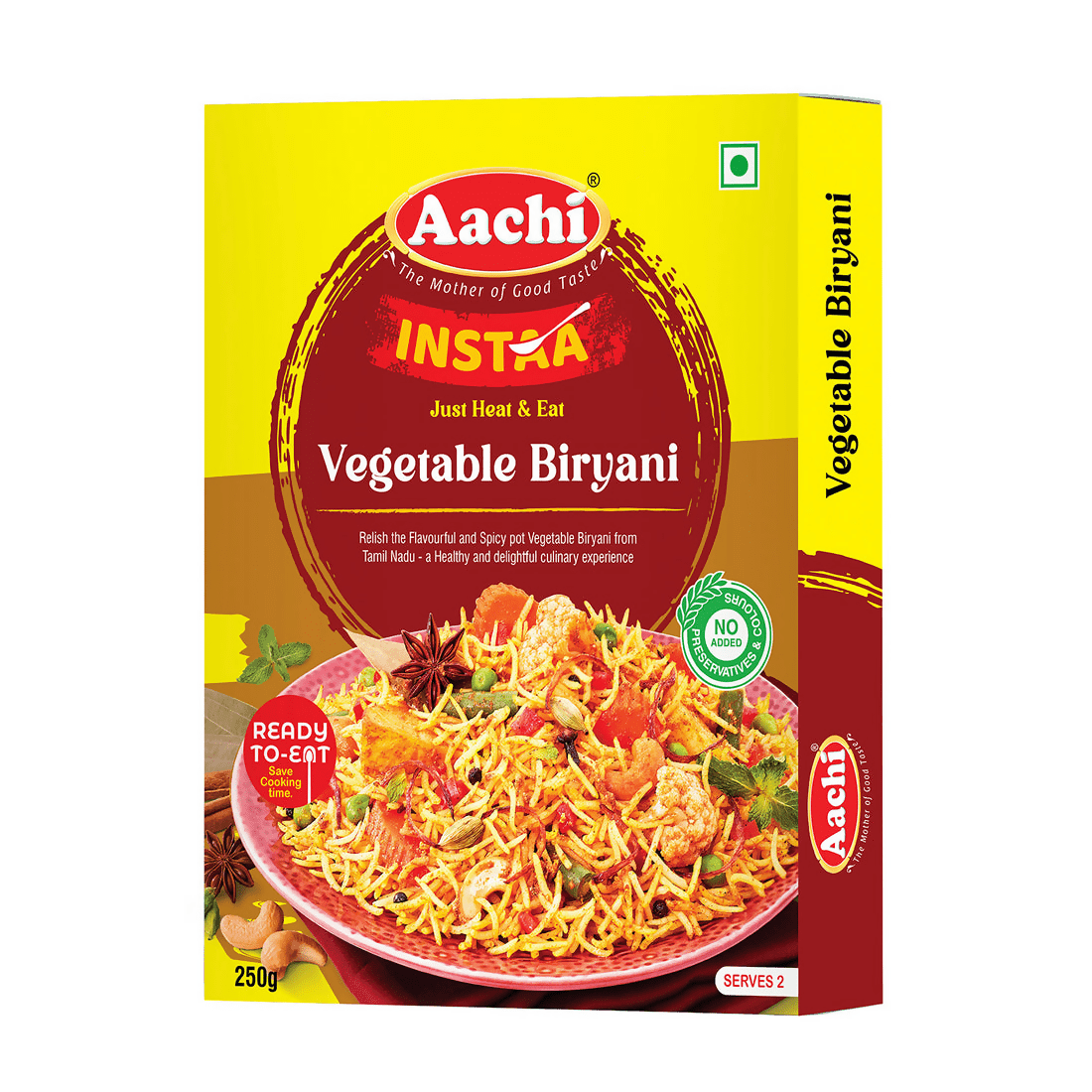 Buy Aachi Instant Vegetable Biryani from DrMediCart