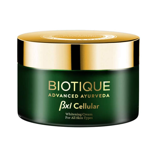 Buy Biotique Advanced Ayurveda Bxl Cellular Whitening Cream For All Skin Types from DrMediCart, Ship from India to USA