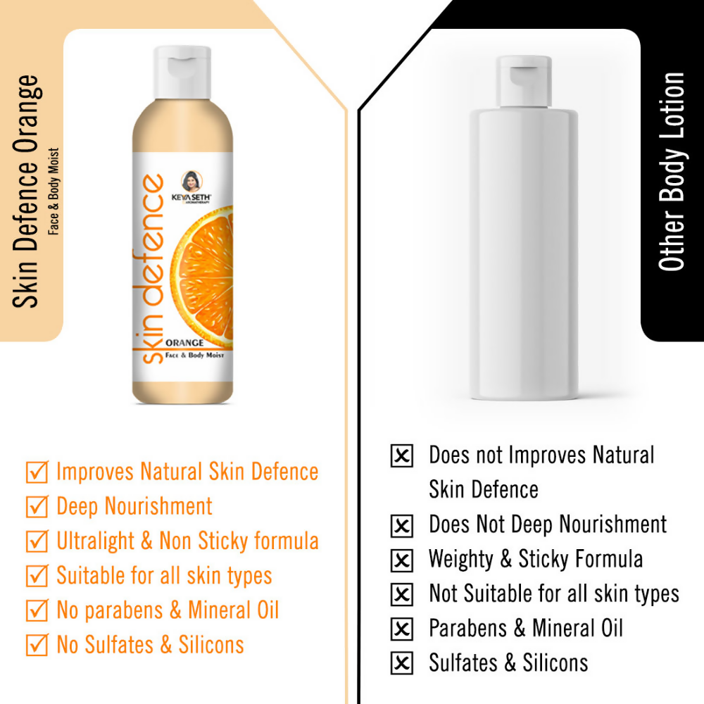 Keya Seth Aromatherapy Skin Defence Orange Face & Body Moist