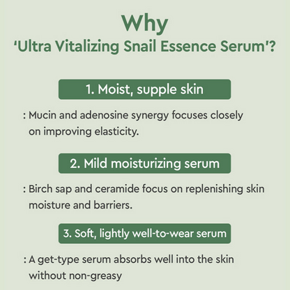 Dewytree Ultra Vitalizing Korean Snail Serum