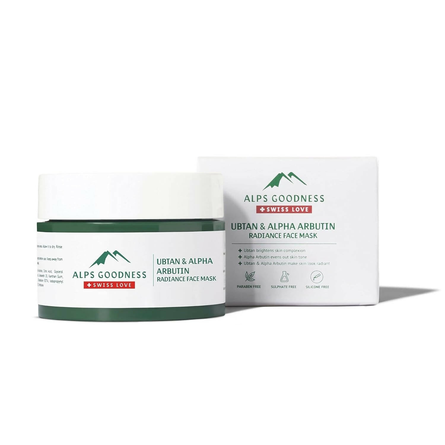 alps goodness ubtan alpha arbutin radiance clay face mask buy in usa