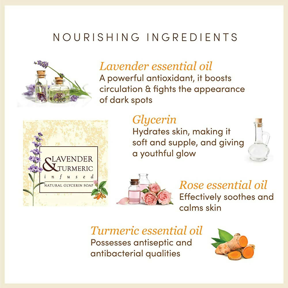 The Earth Reserve Lavender & Turmeric Infused Soap