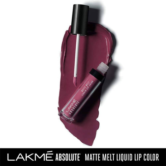 Buy Lakme Absolute Matte Melt Liquid Lip Color - Wine N Dine from DrMediCart, Ship from India to USA