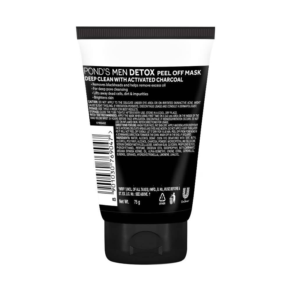 Ponds Men Charcoal Blackhead Removal cleanse  Peel Off Mask