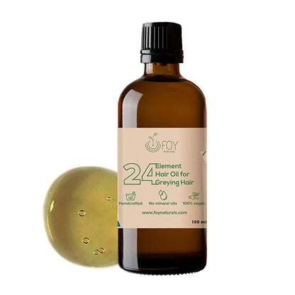FOY Naturals 24 Element Hair Oil For Greying Hair