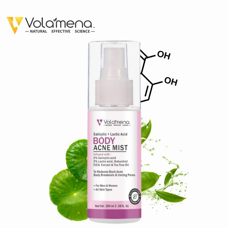 Volamena Body Acne Mist With Salicylic & Lactic