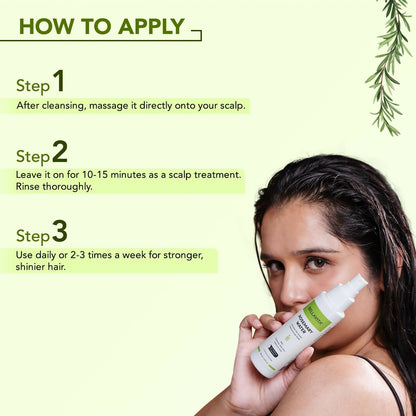 Bella Vita Rosemary Water Spray For Hair Growth