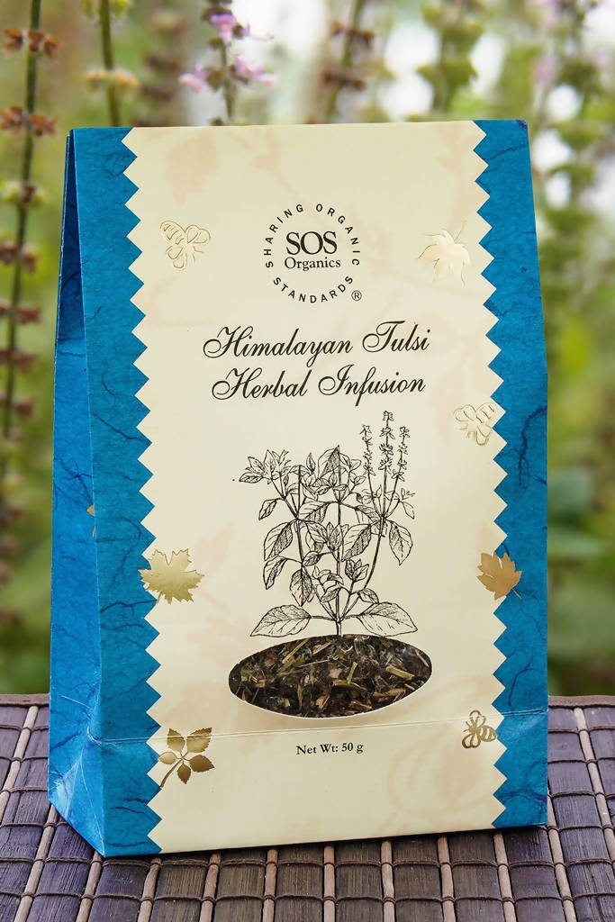 SOS Organics Himalayan Tulsi Herbal Infusion