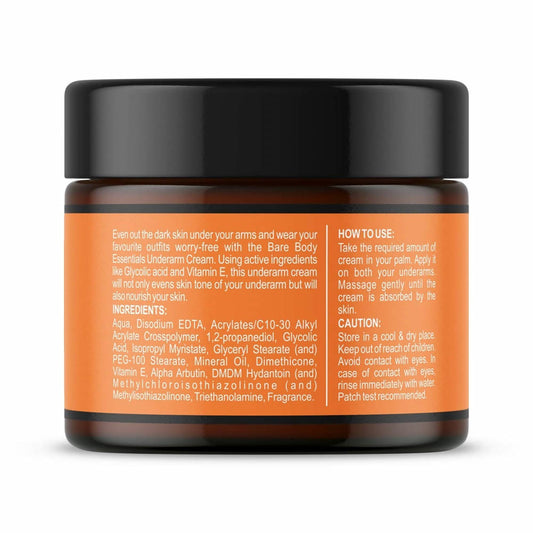 Buy Bare Body Essentials Under Arm Cream from DrMediCart, Ship from India to USA