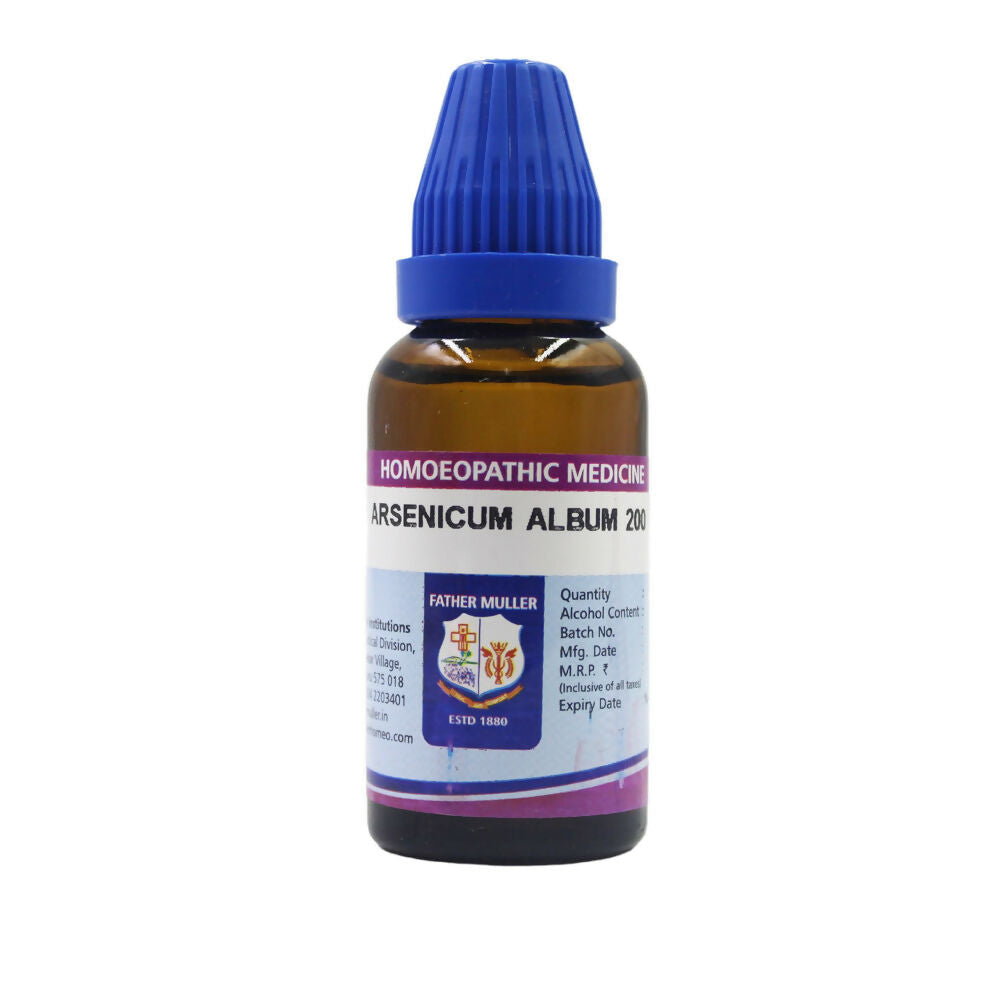 Father Muller Arsenicum Album Dilution