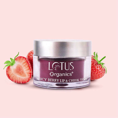 Lotus Organics+ Juicy Berry Lip & Cheek Tint
