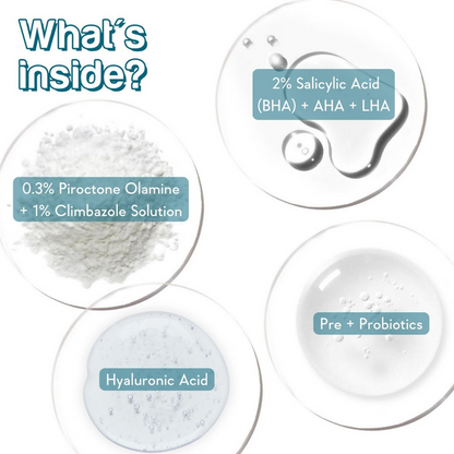 WishCare Aha Bha Anti-Dandruff Shampoo