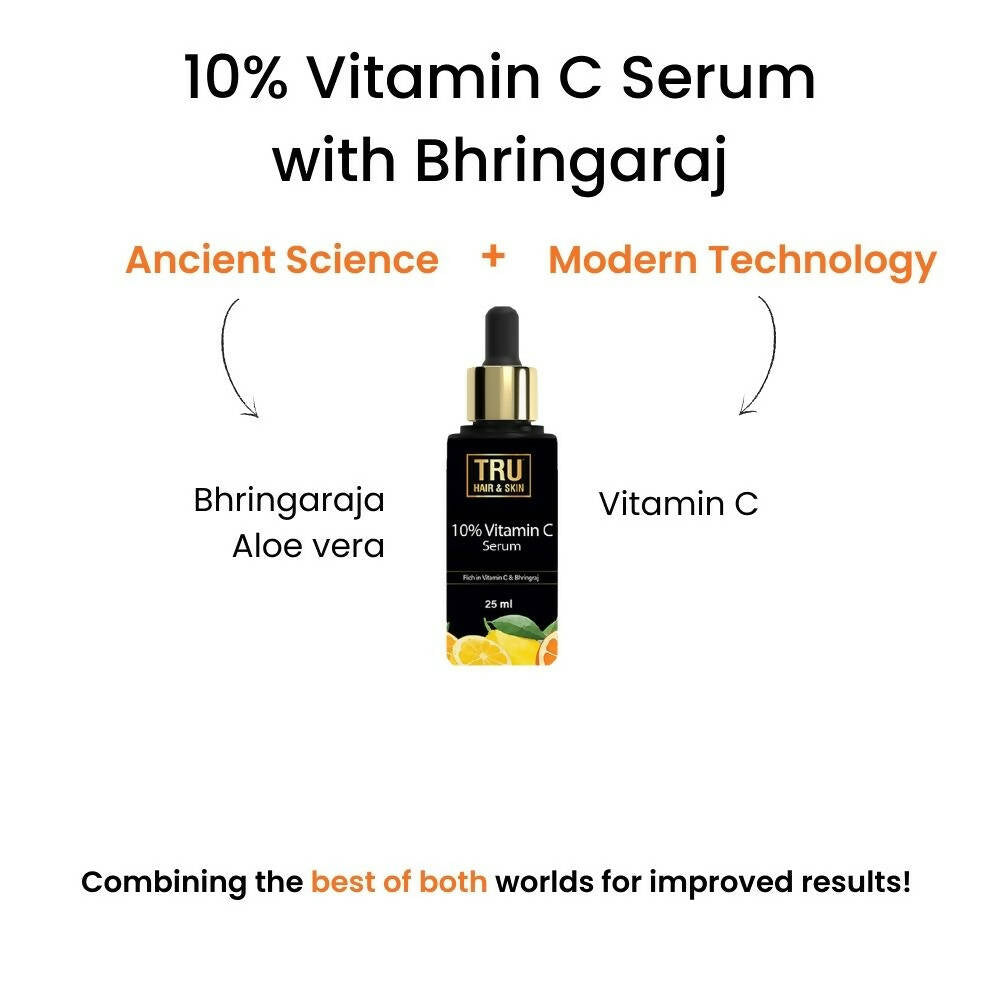 Tru Hair & Skin 10% Vitamin C Serum - Drmedicart