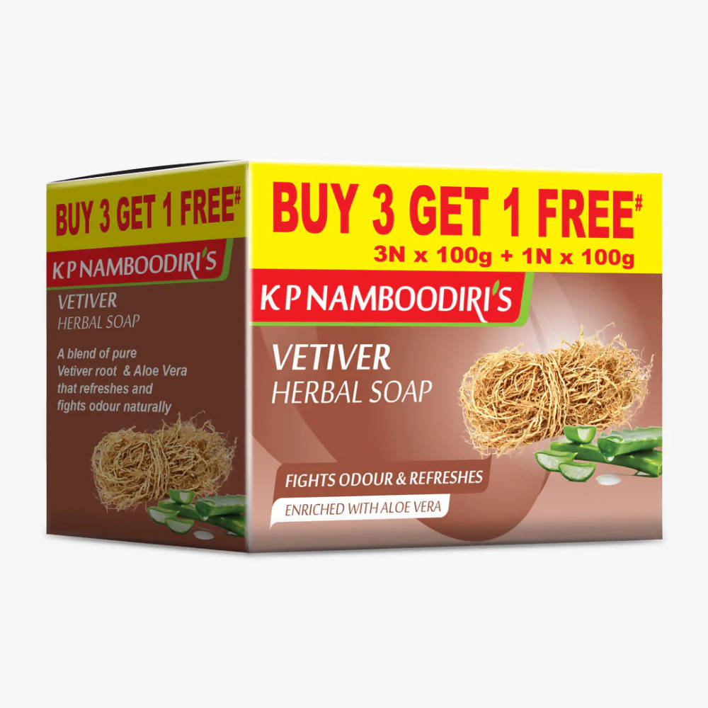 Kp Namboodiri's Vetiver Herbal Soap