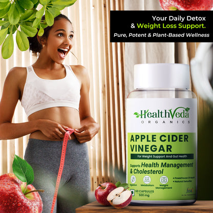 Health Veda Organics Apple Cider Vinegar Supplements Capsules