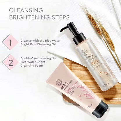 The Face Shop Rice Water Bright Light Cleansing Oil - Korean Skincare