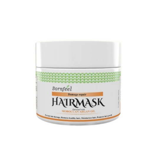 Bornfeel Damage Repair Hair Mask Enriched With Moroccan Argan Oil