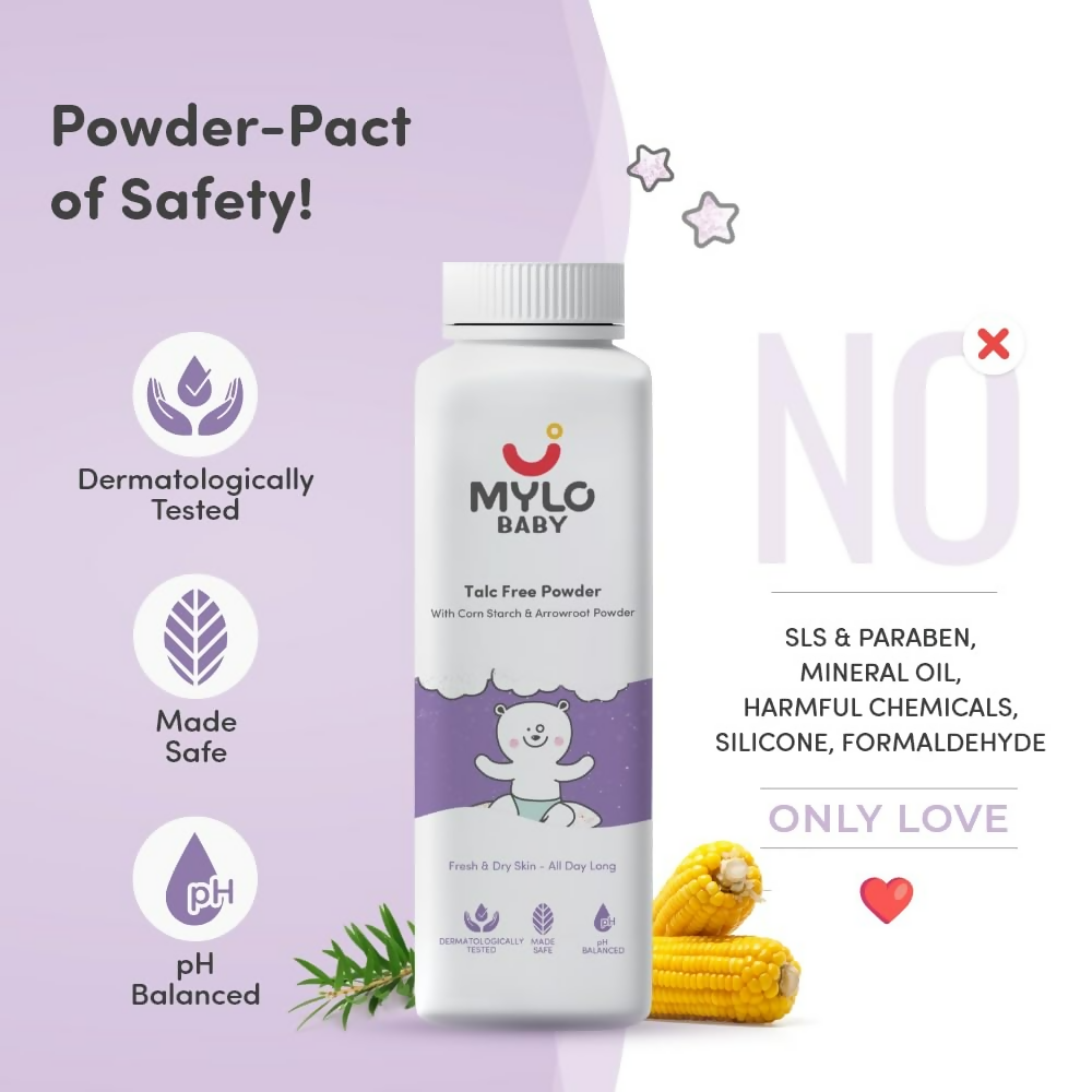 Mylo Baby Talc-Free Powder
