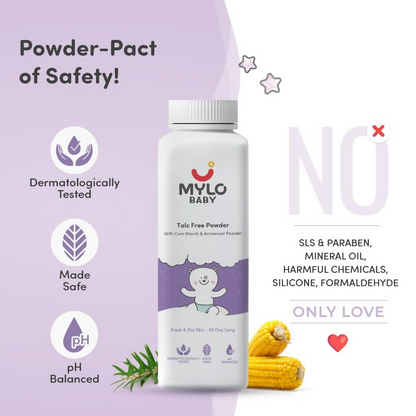 Mylo Baby Talc-Free Powder