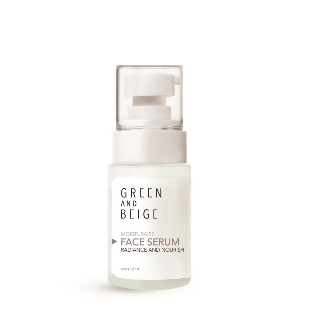 Green And Beige Moisturaise Face Serum Radiance And Nourish