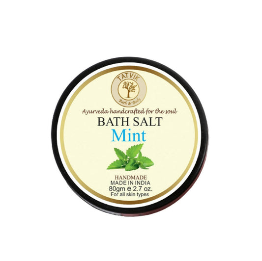 Buy Tatvik Ayurveda Bath Salt Mint from DrMediCart, Ship from India to USA