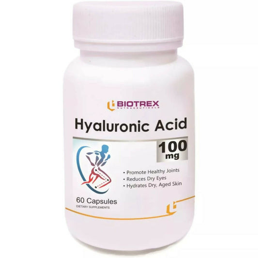 Buy Biotrex Hyaluronic Acid 100mg Capsules from DrMediCart, Ship from India to USA