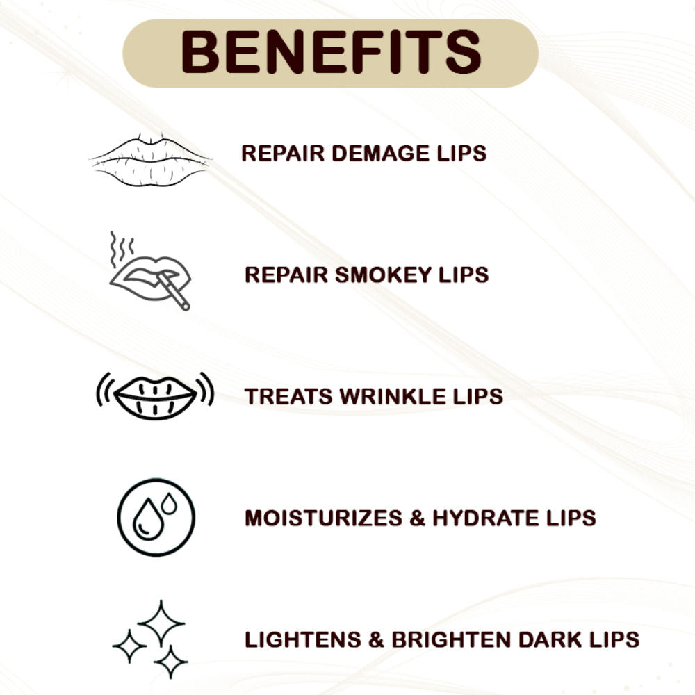 Blue Nectar Shubhr Chocolate & Vanilla Lip Balm with Ghee