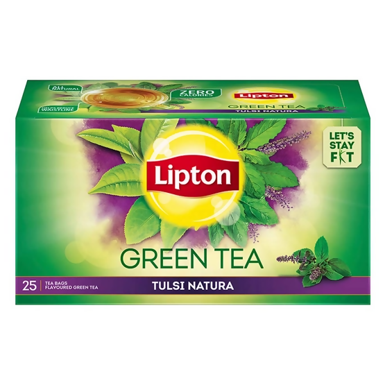 Buy Lipton Tulsi Natura Green Tea Bags from DrMediCart