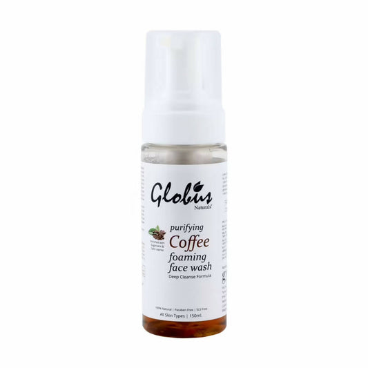 Globus Naturals Coffee Foaming Face Wash