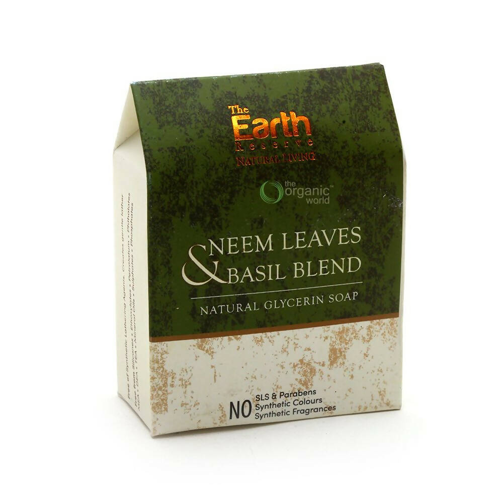 The Earth Reserve Neem Leaves & Basil Blend Soap