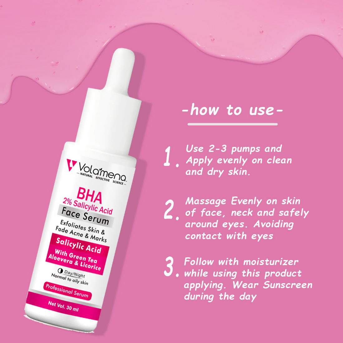 Volamena BHA 2% Salicylic Acid Serum