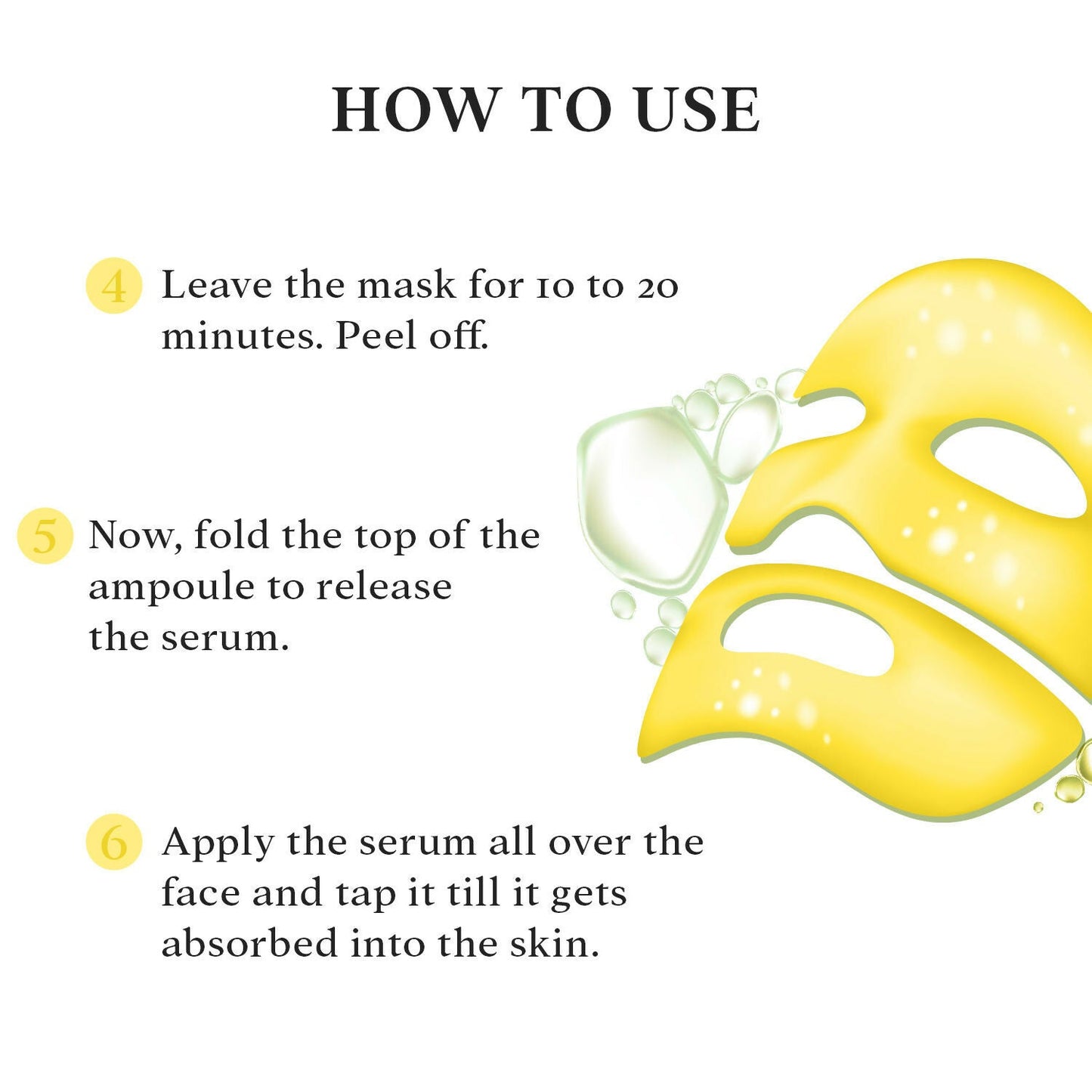 Professional O3+ Vitamin C Hydrogel Facial Mask For Radiant & Glowing Skin