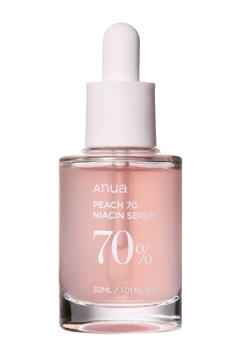 Anua Peach 70% Niacinamide Serum Brightening Hydrating Face Serum, Reducing Melanine Daily Clean Beauty - Korean Skincare