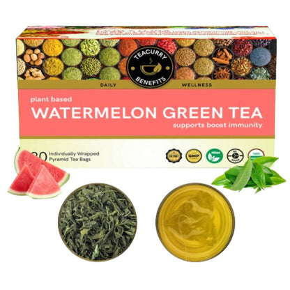 Teacurry Watermelon Green Tea Bags - Drmedicart