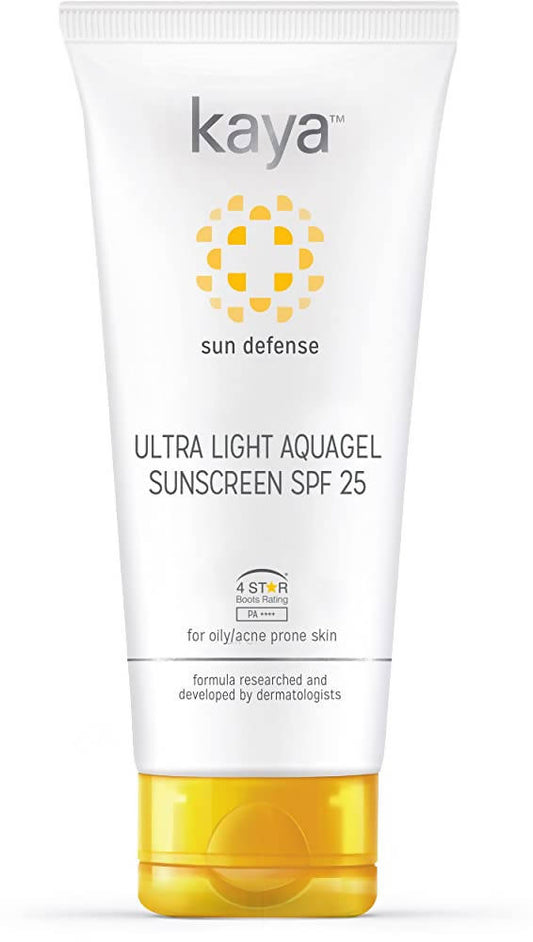 Buy Kaya Ultra Light Aquagel Sunscreen SPF 25 from DrMediCart, Ship from India to USA