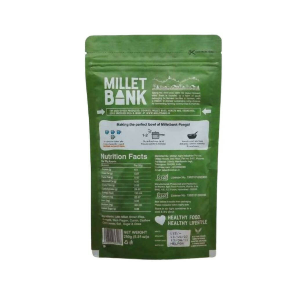 My Millet Basket Little Millet Pongal