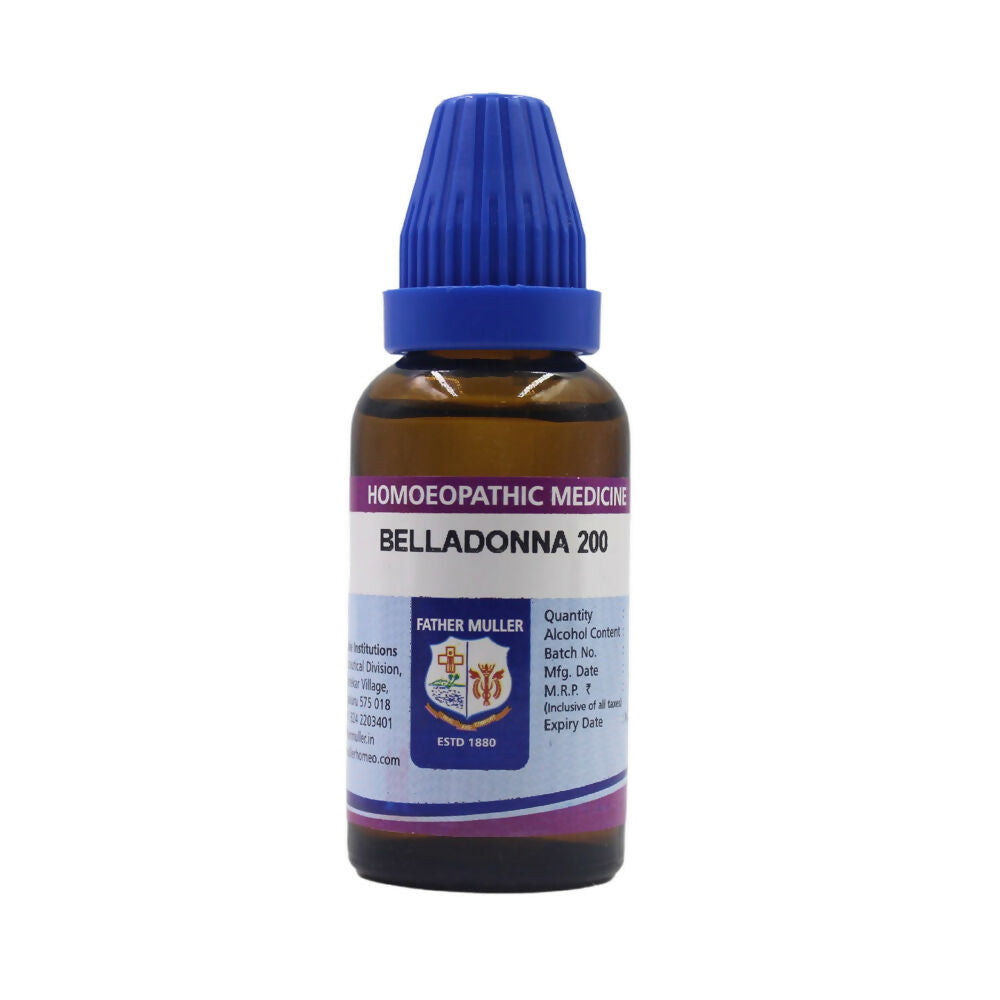 Father Muller Belladonna Dilution