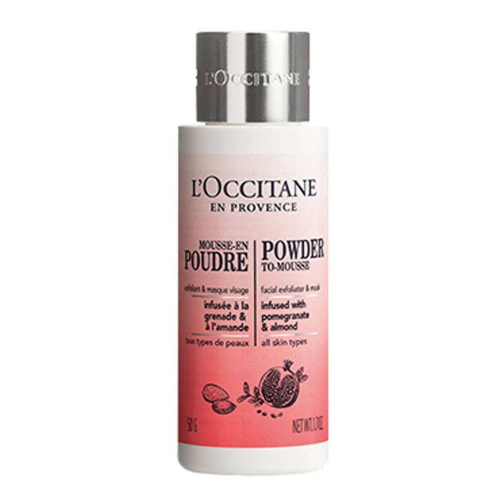 Buy L'Occitane Powder-To-Mousse Facial Exfoliator & Mask from DrMediCart, Ship from India to USA