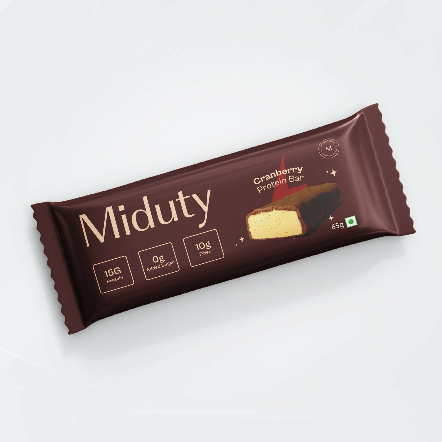 Miduty by Palak Notes Protein Bars Combo (Belgium Chocolate, Arabica Coffee and Cranberry)