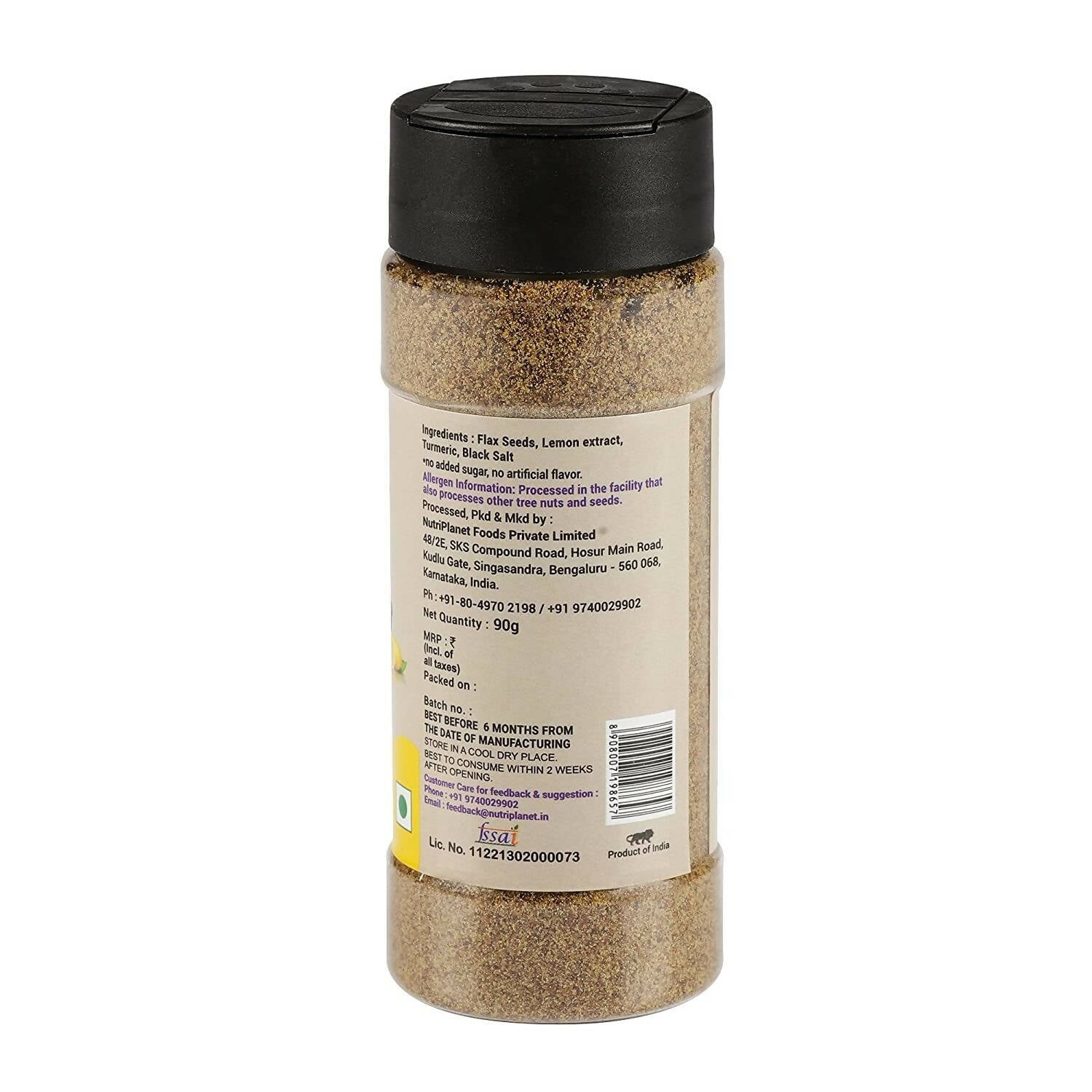 Fulsome Roasted Flax Seeds Powder - Lemon Roasted