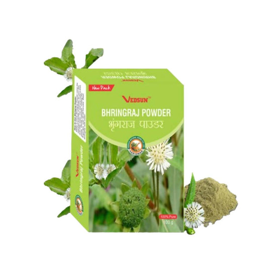 Buy Vedsun Naturals Bhringraj Powder from DrMediCart, Ship from India to USA